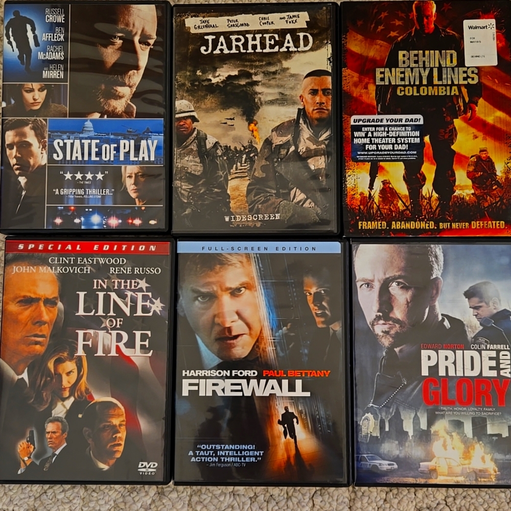 Lot Of Dvds.